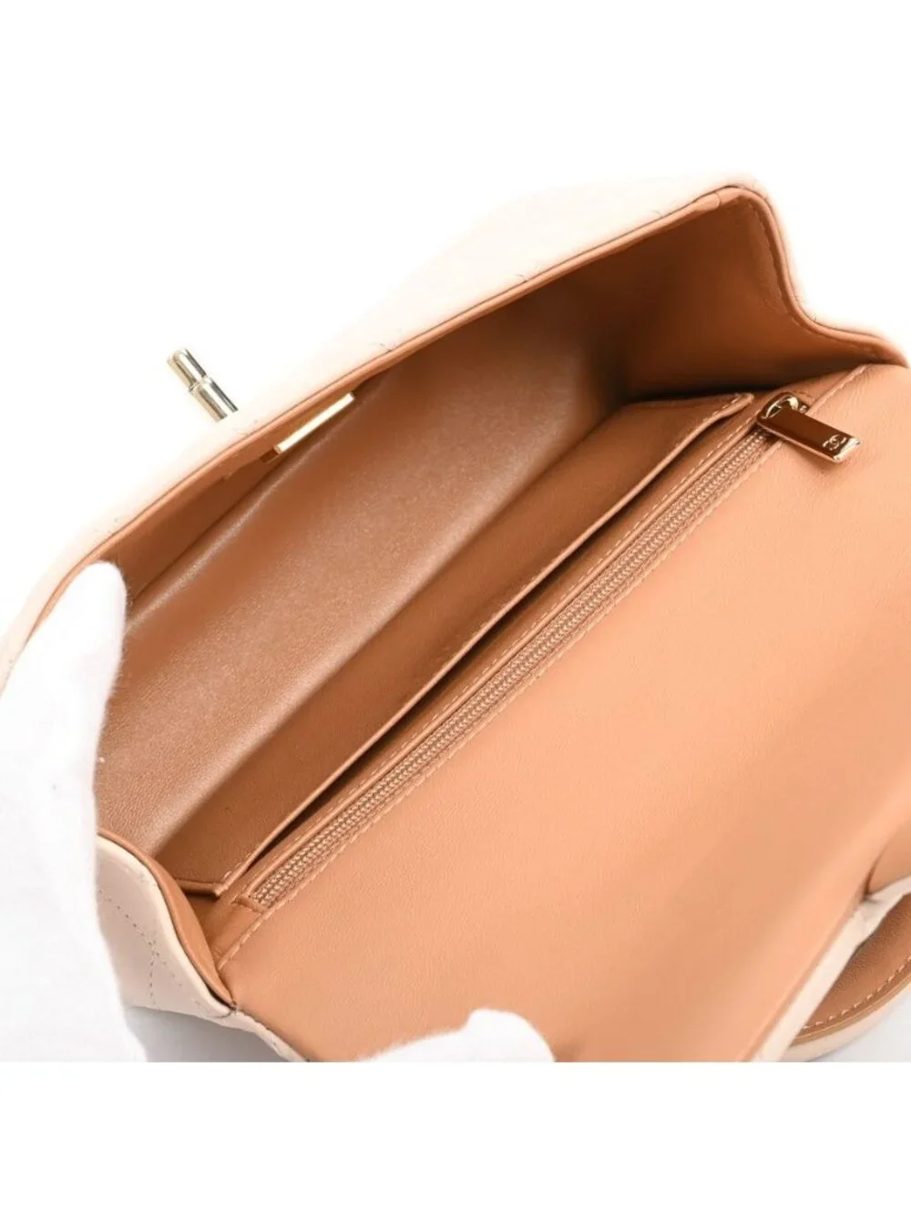 Chanel Handbag Top Handle Mini Flap Bag